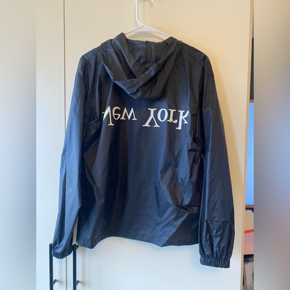 Assembly New York black windbreaker size small - Picture 4 of 8